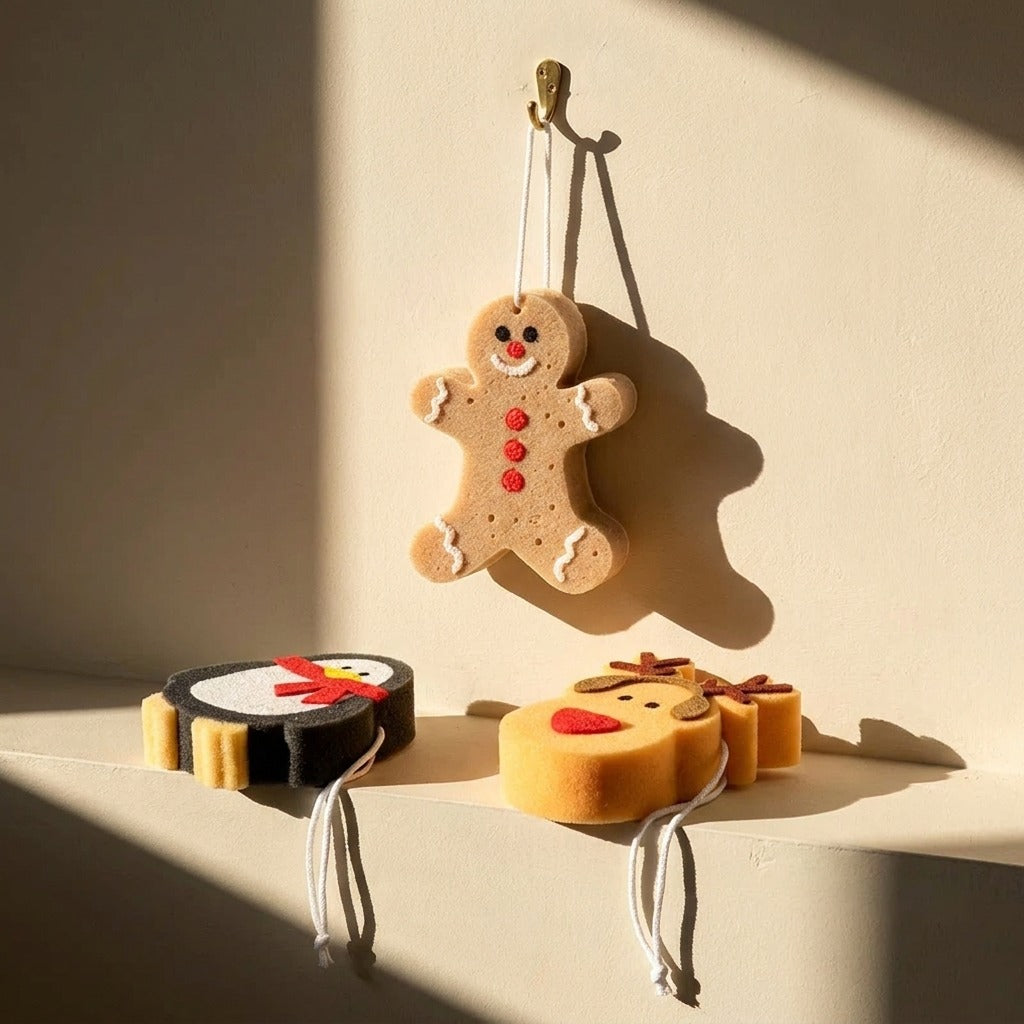 Christmas Character Bath Sponge