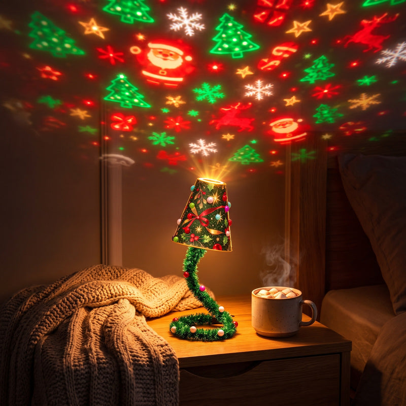 Christmas Tree USB Projection Lamp