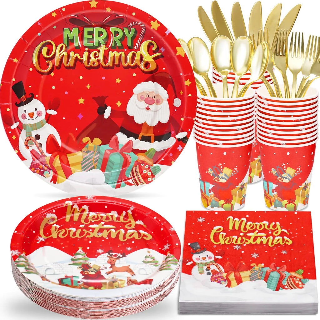 Christmas Party Set for 25 Guests