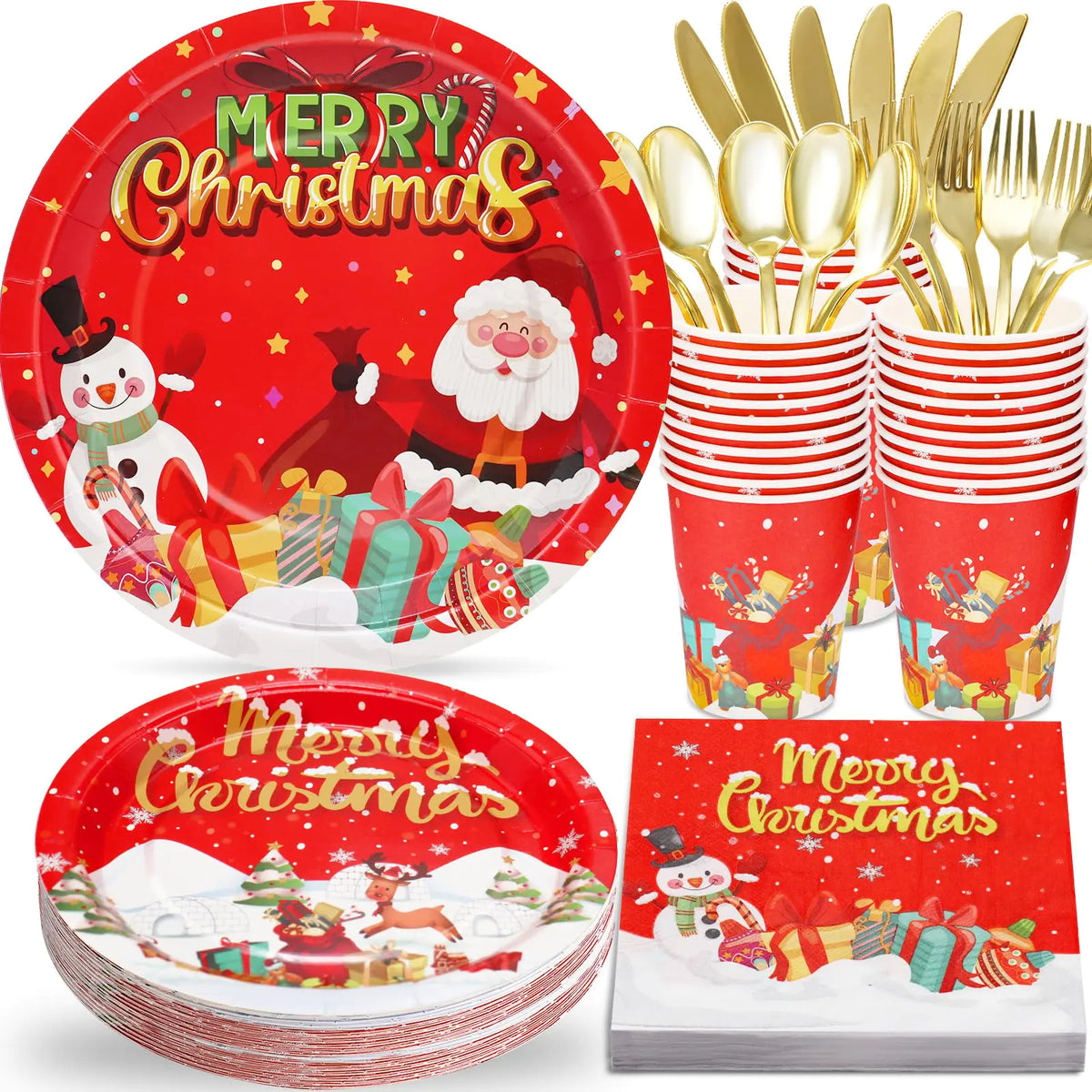 Christmas Party Set for 25 Guests
