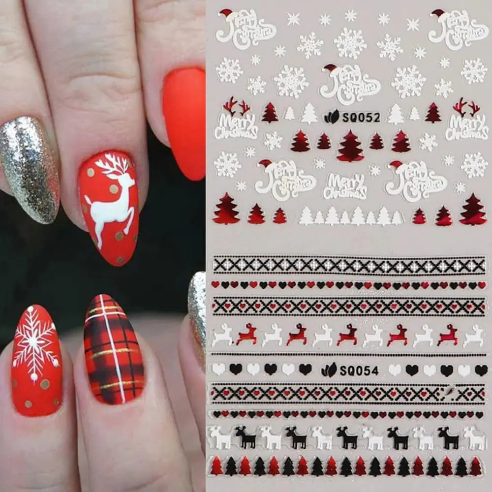 Christmas Nail Art Stickers